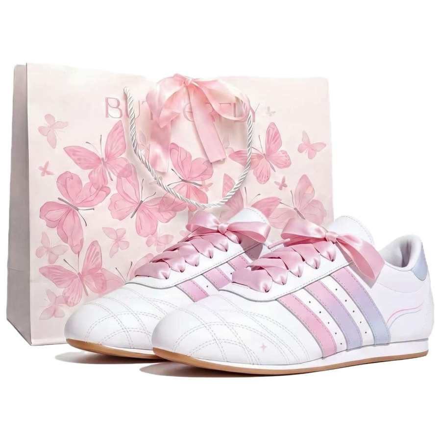 Adidas Originals Taekwondo Training Shoes Women's Low Top Pink