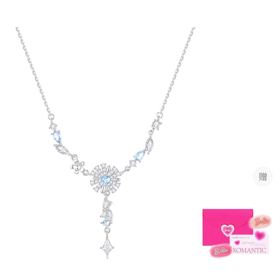 Barbie Crystal Necklaces Women's