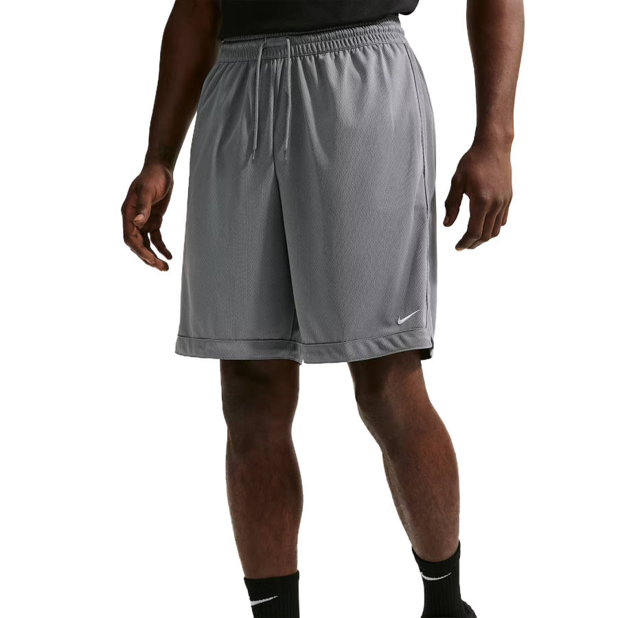 Nike Nike Sports Shorts Men's Cool Gray/Cool Gray/Cool Gray/White Moderate Straight Fit Pants