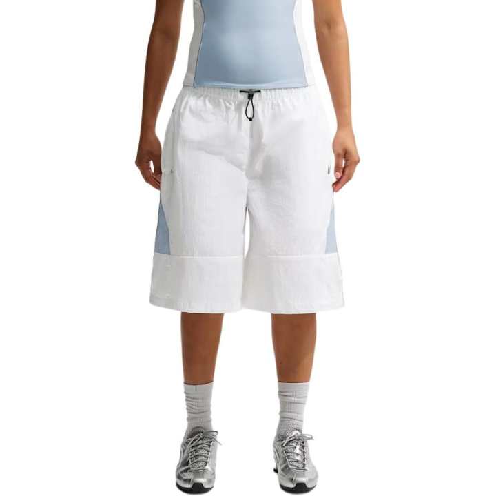 Nike Nike Sportswear Casual Shorts Women's White/Light Armory Blue Moderate