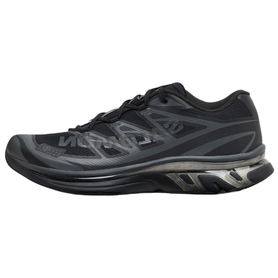 MM6 Maison Margiela x SALOMON Collaboration Low top Casual Shoes Women's Black & Dark Gray