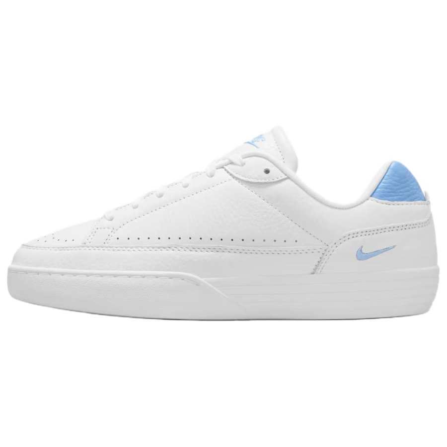 Nike Nike Tennis Skateboard Shoes Women's Low Top White/White/Aluminum