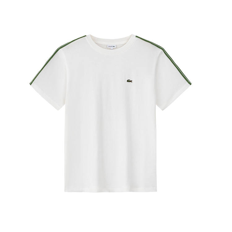 LACOSTE LACOSTE Grade School T Shirts Crew Neck Moderate Stretch