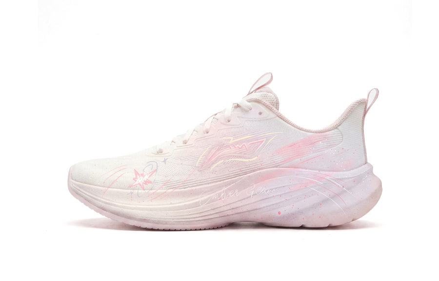 Li-Ning Li Ning Light Breeze Running Shoes Women's Low Top White