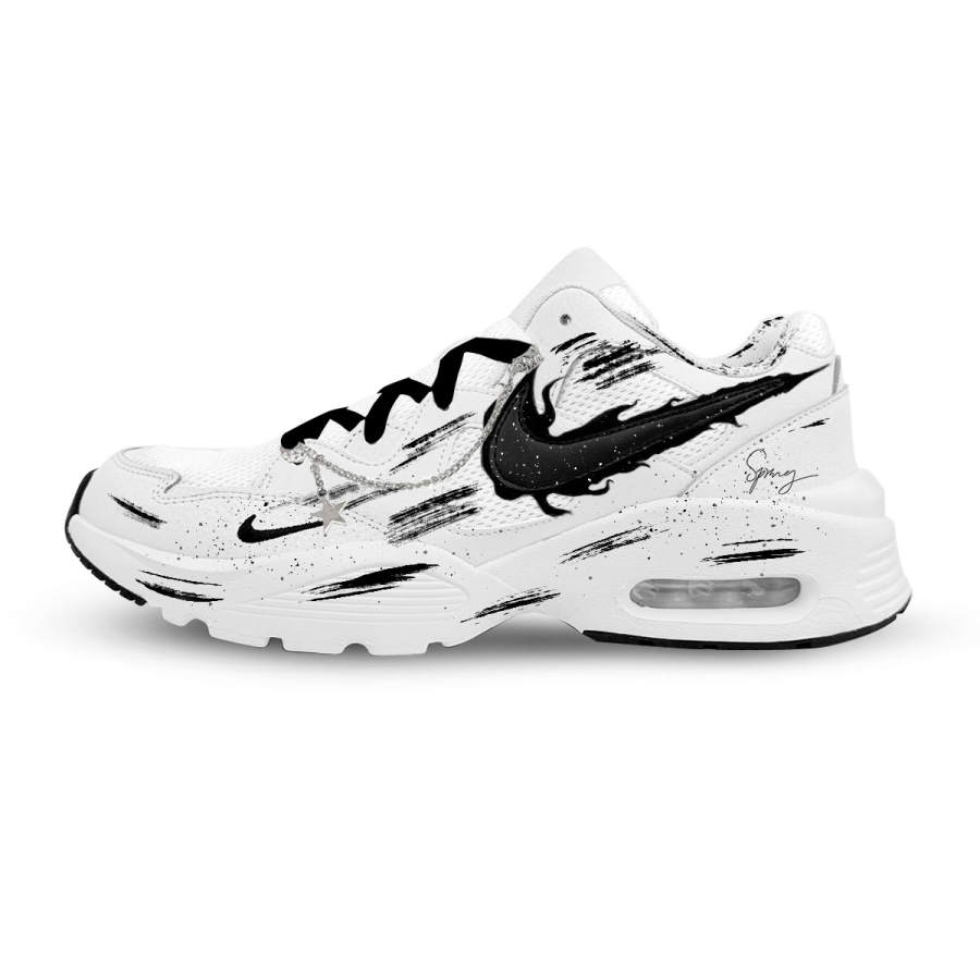 Nike Nike Air Max Fusion Running Shoes Unisex Low Top White/Black