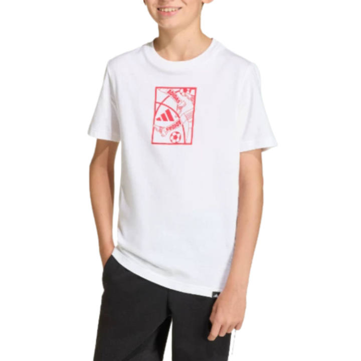Adidas Adidas Kids T Shirts Crew Neck Moderate