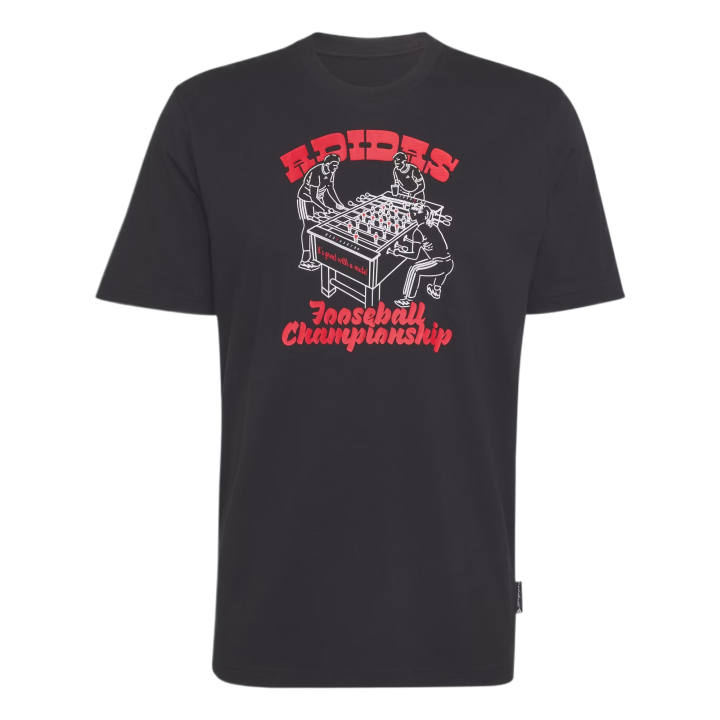 Adidas Adidas T Shirts Men's Black Crew Neck Moderate