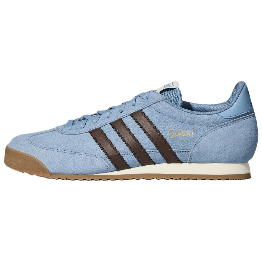 Adidas Originals R71 Casual Shoes Unisex Low Top Texture Blue/Brown/Resin Yellow