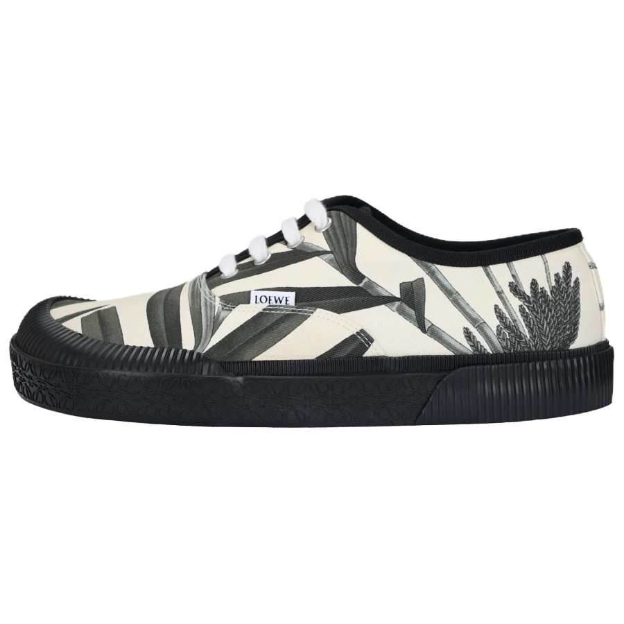 LOEWE Terra Vulca Low top Canvas Shoes Men's Green
