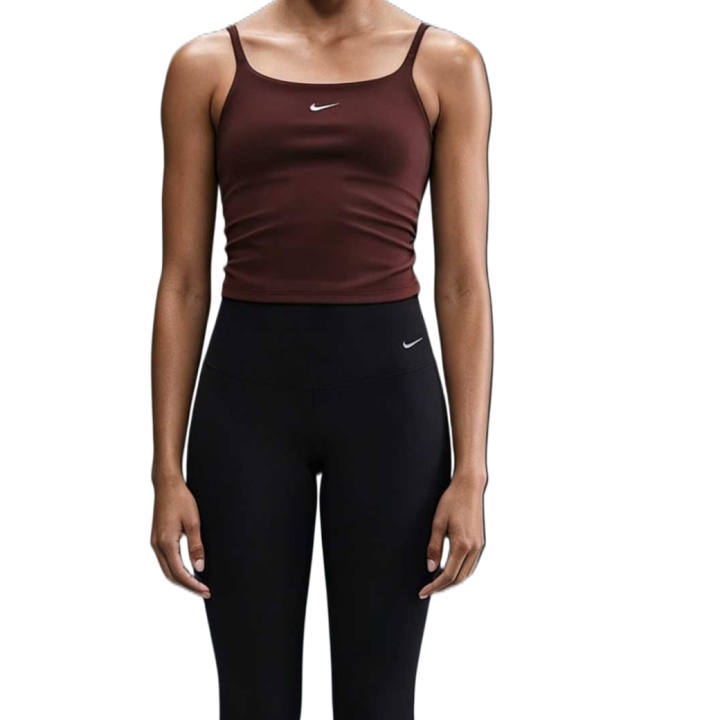Nike Nike Sleeveless Sports Shirts Women's Burgundy Red/White Other