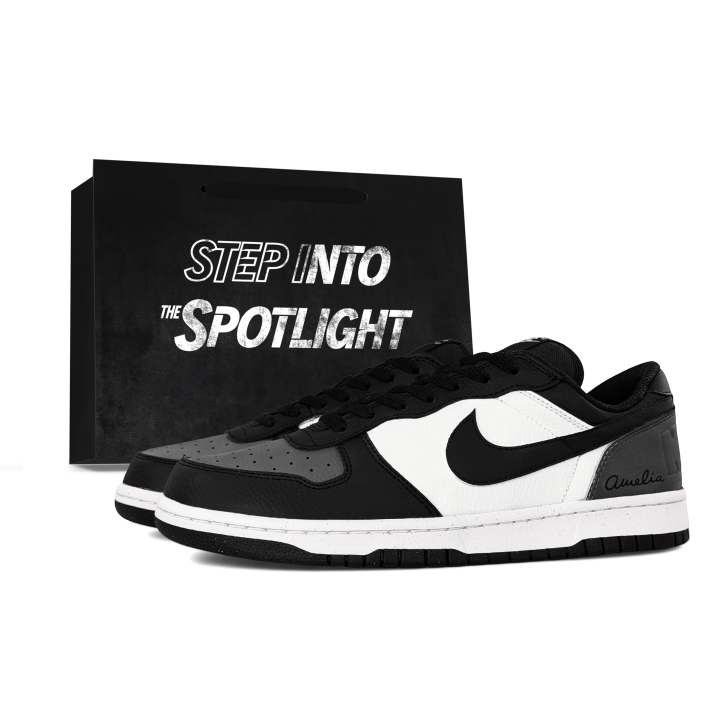 Nike Nike Dunk Skateboard Shoes Unisex Low Top Black White