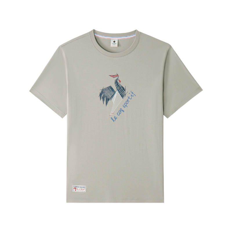 Le Coq Sportif T Shirts Men's Crew Neck