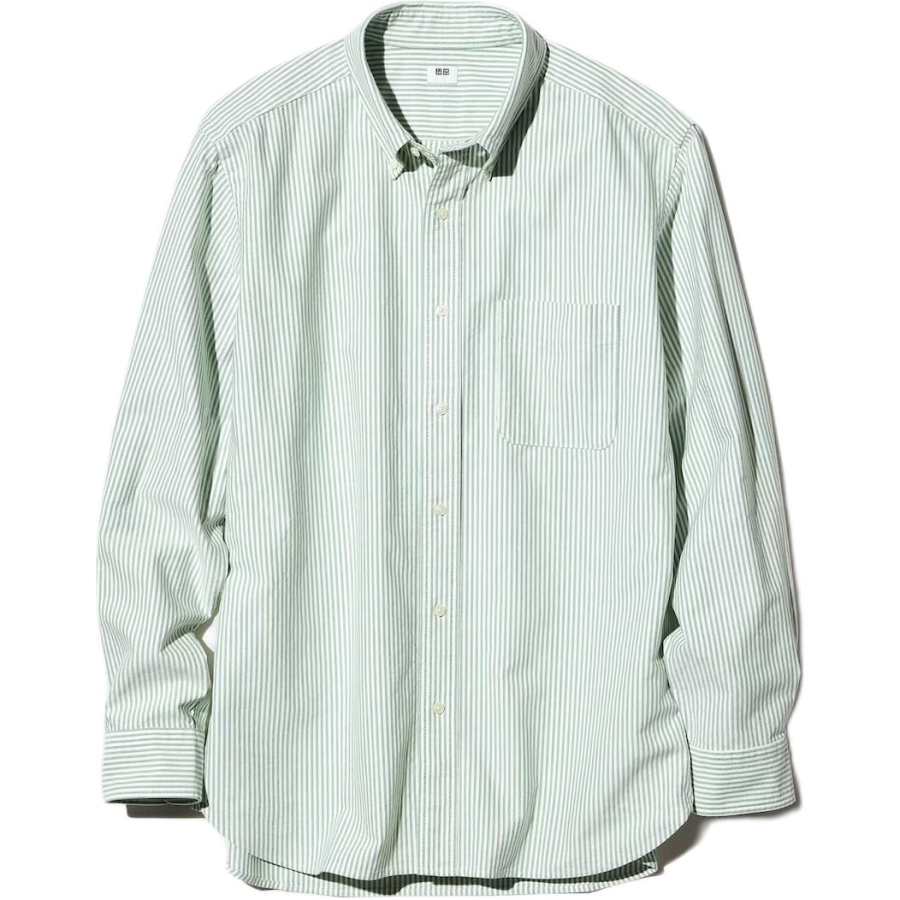 UNIQLO Shirts Unisex Green Moderate