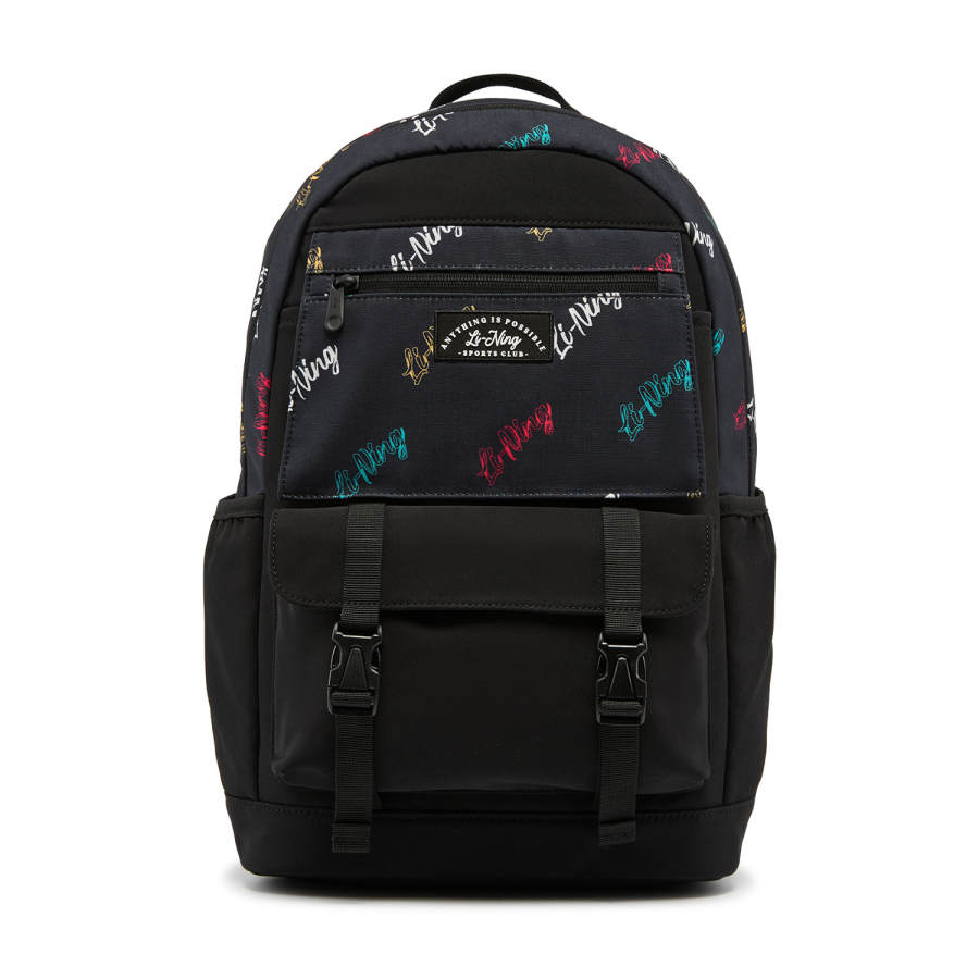 Li-Ning Li Ning Sports Life Collection Backpacks Black