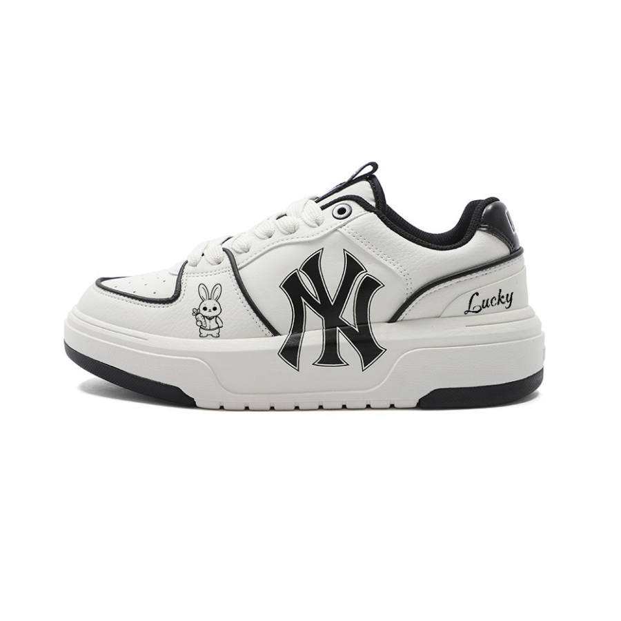 MLB MLB Chunky Liner Skateboard Shoes Unisex Low Top White Black Multicolor