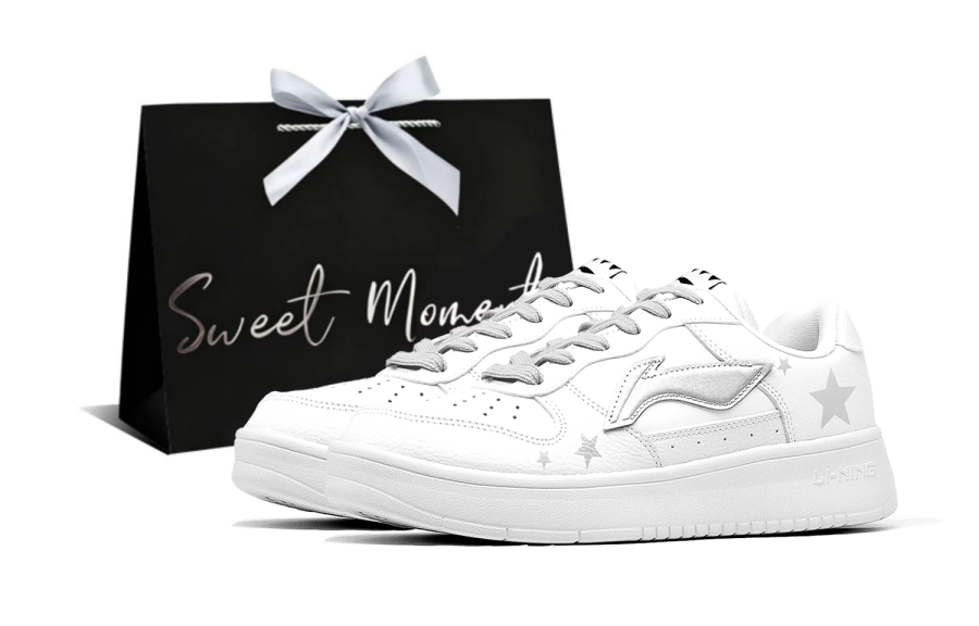 Li-Ning Li Ning Floating Boat Skateboard Shoes Men's Low Top White/Silver