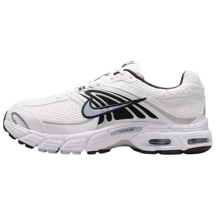 Nike Nike Air Max Moto 2K Running Shoes Men's White/Light Armory Blue/Metallic Silver/Black