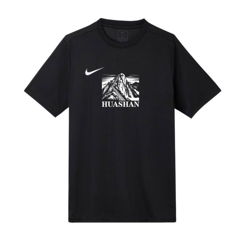 Nike Nike T Shirts Unisex Black Crew Neck Moderate Straight Fit