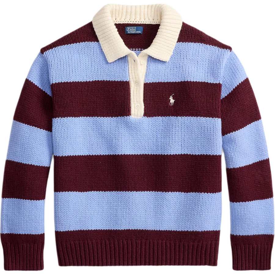Polo Ralph Lauren Sweaters Women's Multicolor Polo Collar Moderate Straight Fit
