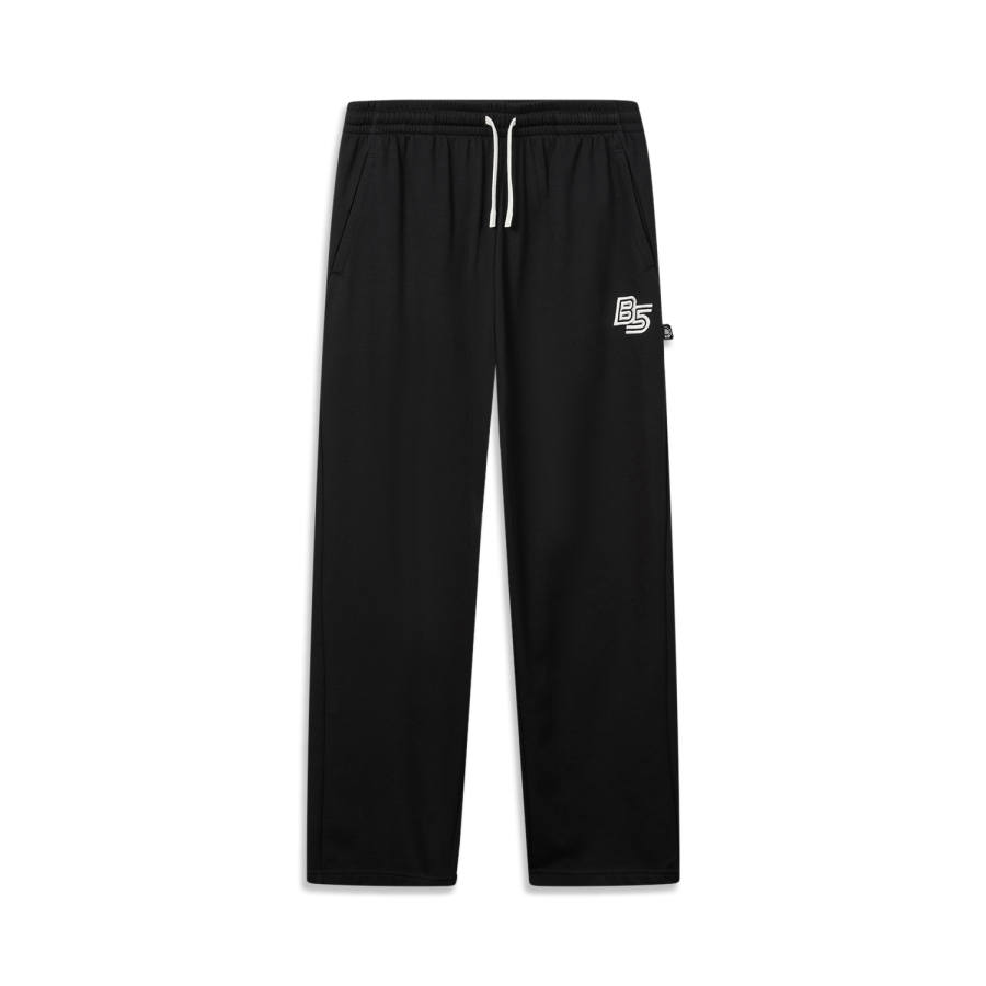 Li-Ning Li Ning Basketball Collection Casual Pants Men's Black Moderate Straight Fit Pants