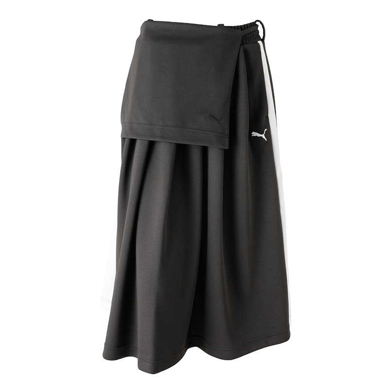 PUMA T7 MIDI PLEATED Casual Long Skirt Women's