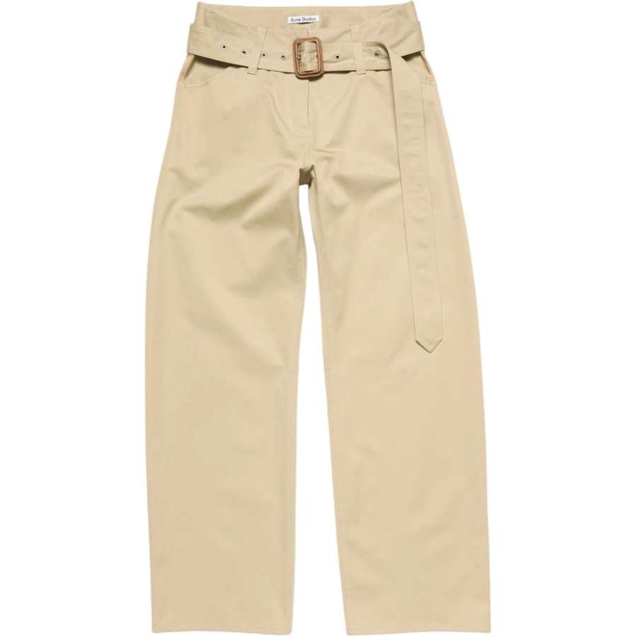 Acne Studios Acne Studios Casual Pants Women's Light Beige Moderate
