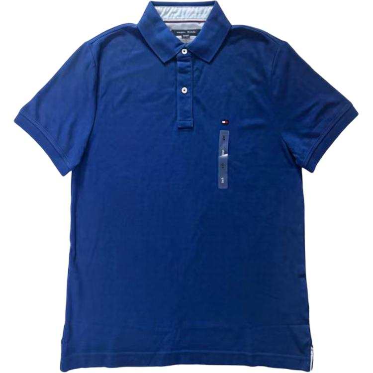 Tommy Hilfiger Polo Shirts Men's Dark Blue Moderate