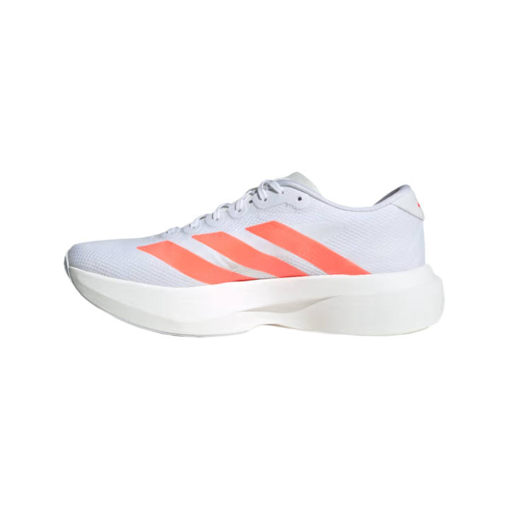 Adidas Adidas Adizero Evo SL Running Shoes Men's Low Top Cloud White/Bright Orange/Bright Red