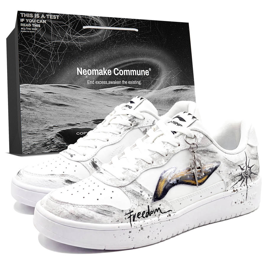 Li-Ning Li Ning Floating Boat Skateboard Shoes Men's Low Top Gold/Gray/Black