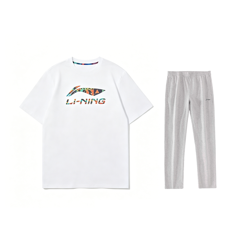 Li-Ning Li Ning Casual Sportswear Men's Crew Neck Moderate