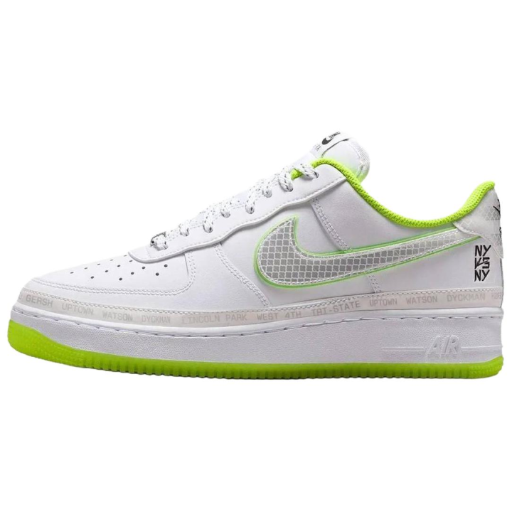 Nike Nike Air Force 1 Skateboard Shoes Men's Low Top White Green