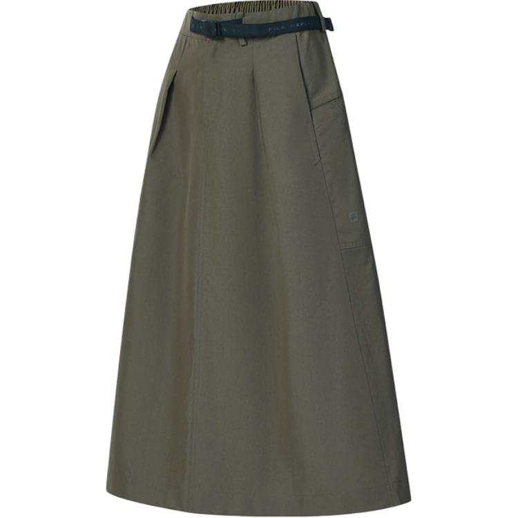 FILA Cargo Short Skirts Women's Asphalt DG Moderate Short Skirt