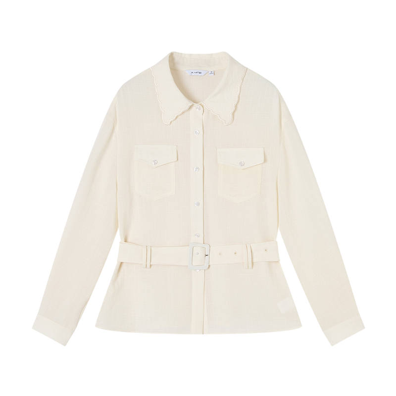 XIANGYING XIANGYING Shirts Women's Lapel Thin