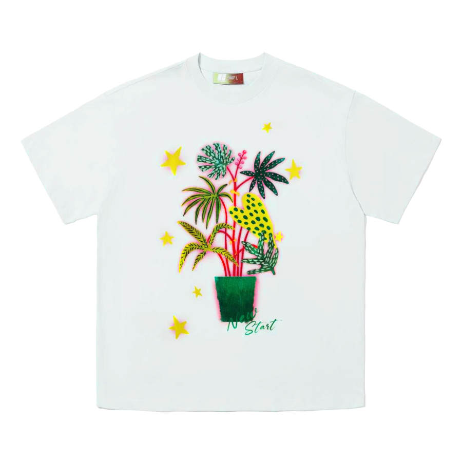 NSTNEW START T Shirts Women's Light Blue Crew Neck