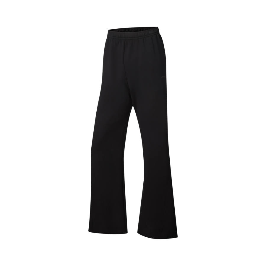 Li-Ning Li Ning Fitness Series Casual Pants Women's Black Moderate Flared Pants
