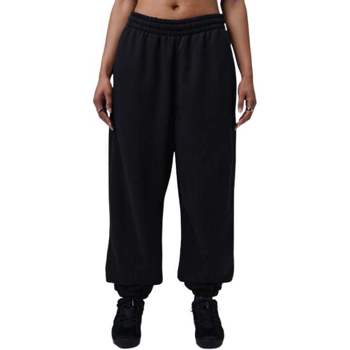 Jordan Jordan Brooklyn Casual Pants Women's Black Moderate Cuffed Pants