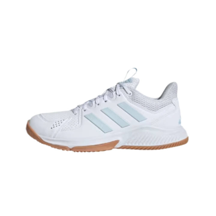 Adidas Adidas Court Flight Training Shoes Women's Low Top Cloud White/Ice Blue/Gum Color