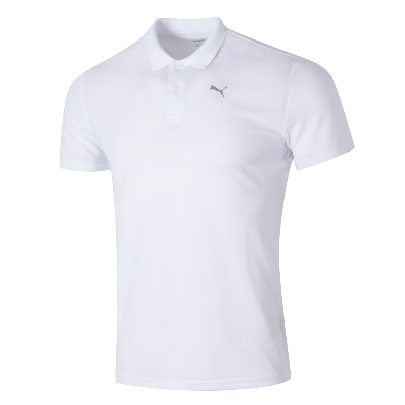 PUMA PUMA Polo Shirts Men's White Moderate