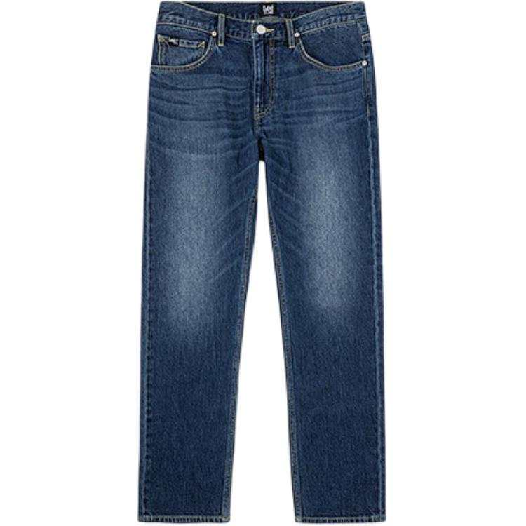 Lee Lee Jeans Men's Medium Dark Blue Moderate Straight Fit Pants