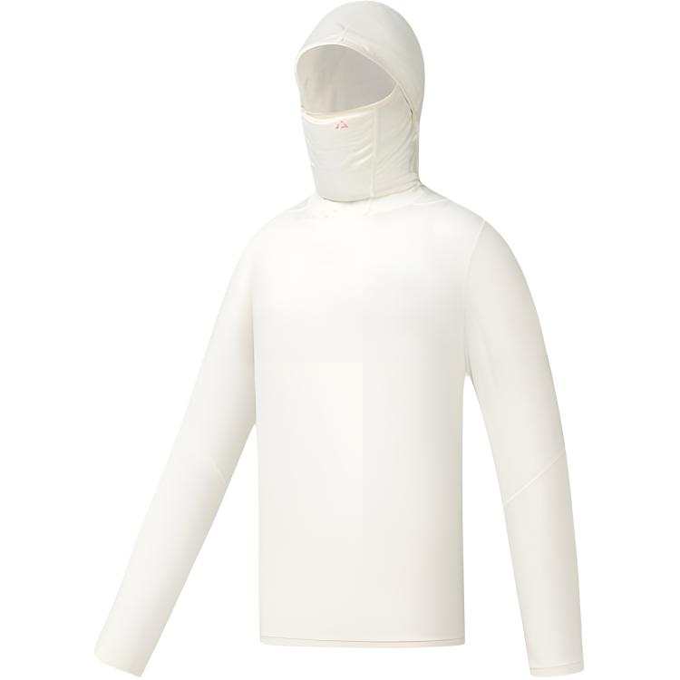 FILA Explorer T Shirts Men's Obsidian White Hooded Non Detachable Moderate Straight Fit