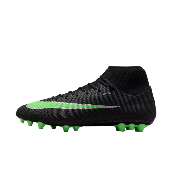 Nike Nike Mercurial Superfly 11 Soccer Shoes Unisex High Top Black/Black/Multicolor Green