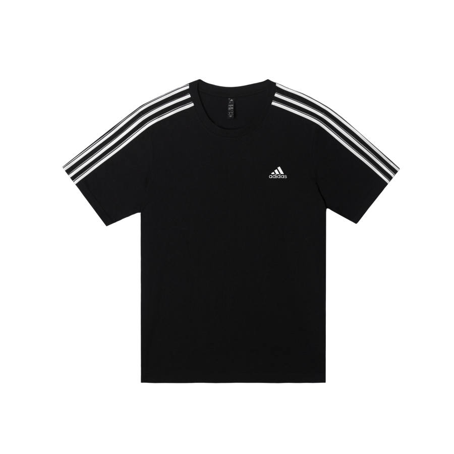 Adidas Adidas MUST HAVES T Shirts Unisex Black Crew Neck Moderate Straight Fit