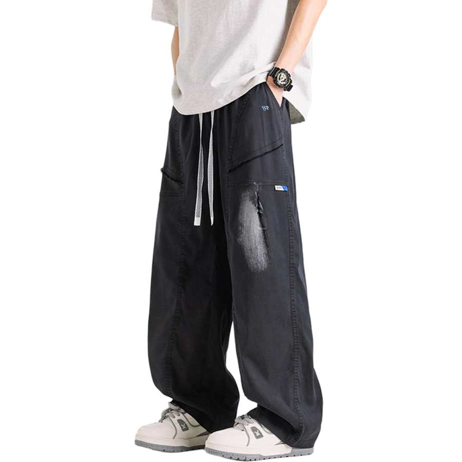 WARRIOR WARRIOR Jeans Unisex Thin Wide Leg Pants