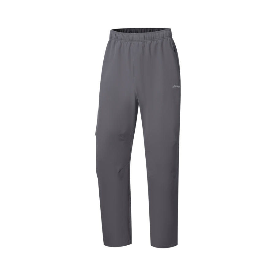 Li-Ning Li Ning Fitness Series Sports Pants Men's Meteorite Gray Moderate Straight Fit Pants