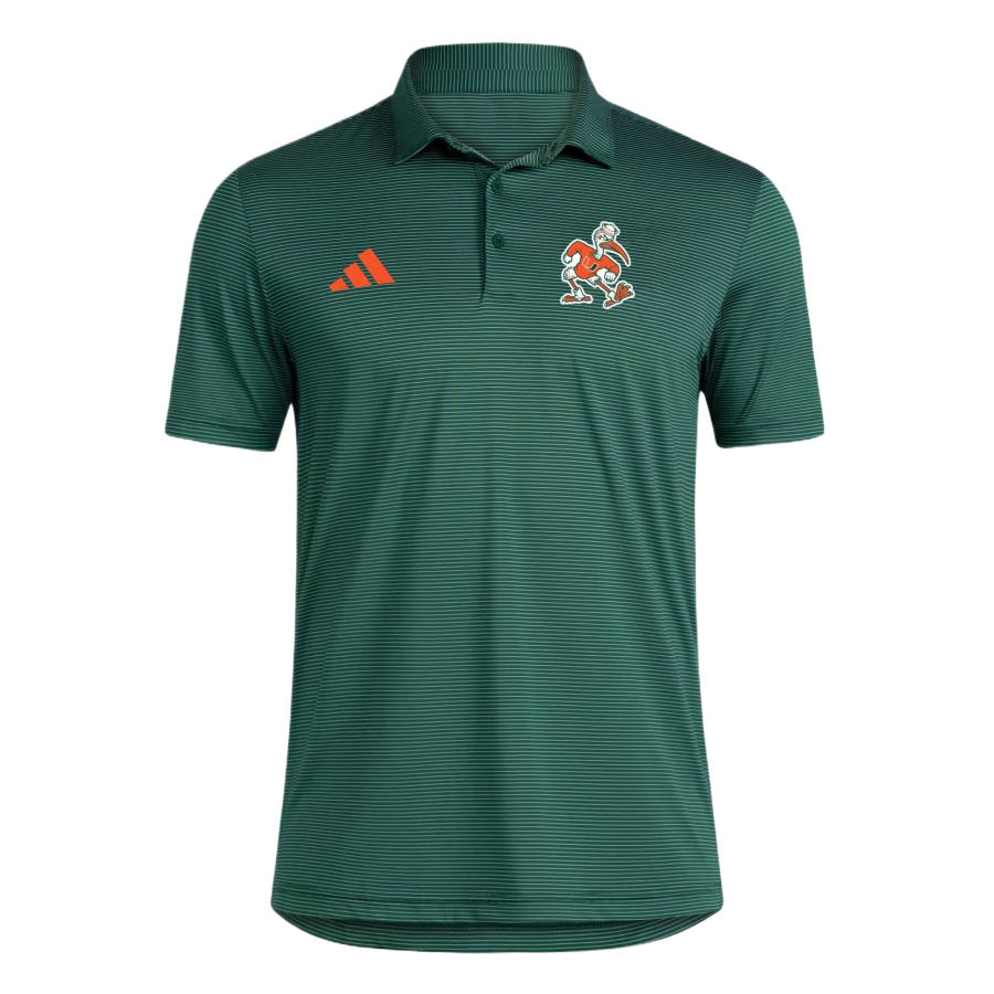 Adidas Adidas Ultimate365 Polo Shirts Men's Dark Green/Preppy Orange Polo Collar Moderate Other