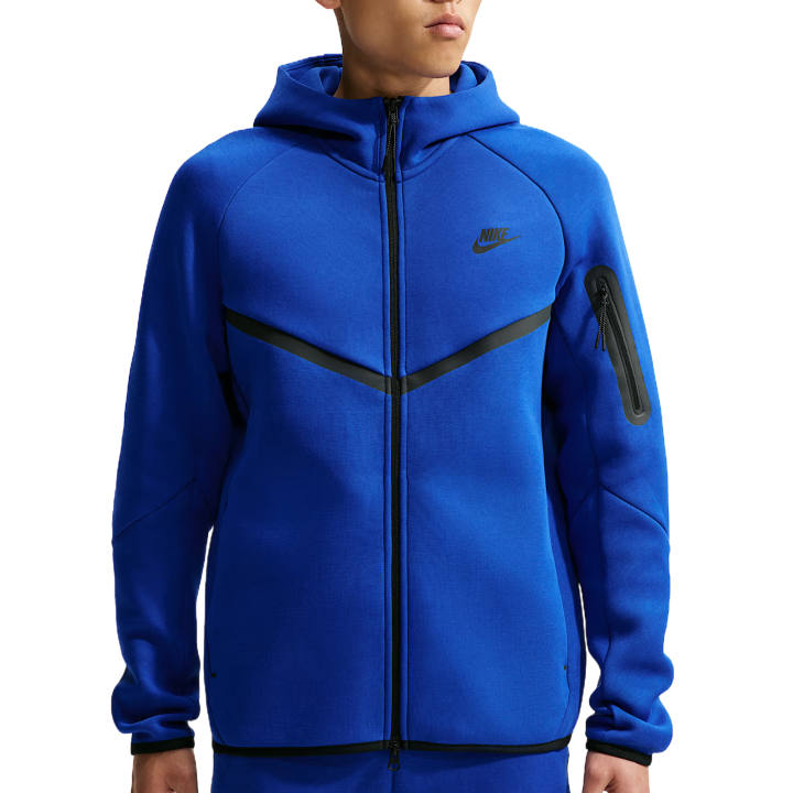 Nike Nike Sweatshirts Men's Old Royal Blue/Black Hooded Non Detachable Moderate