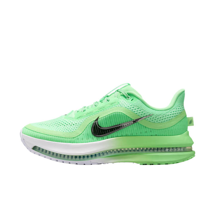 Nike Nike Pegasus Premium Running Shoes Women's Low Top Iridescent Green/White/Metallic Silver