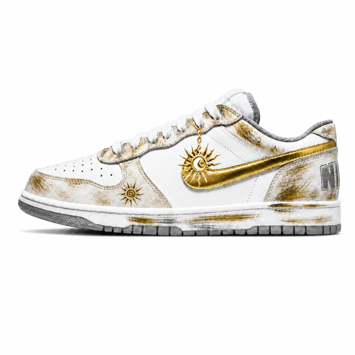 Nike Nike Dunk Skateboard Shoes Men's Low Top White