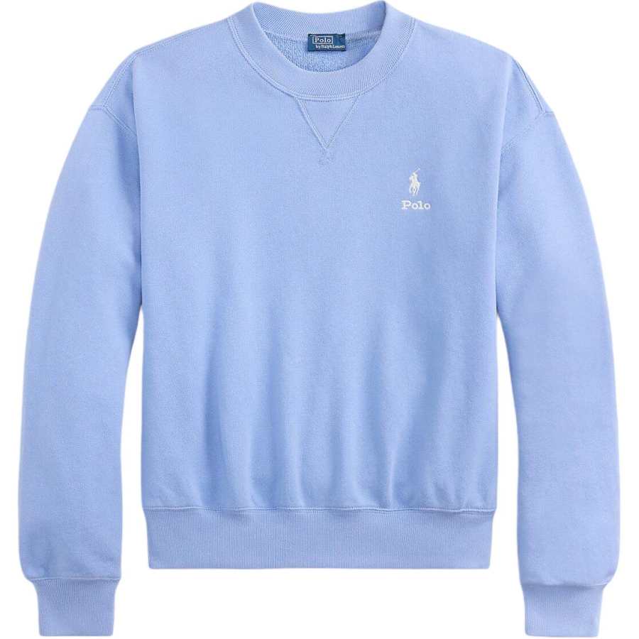 Polo Ralph Lauren Polo Shirts Women's Blue Crew Neck Moderate
