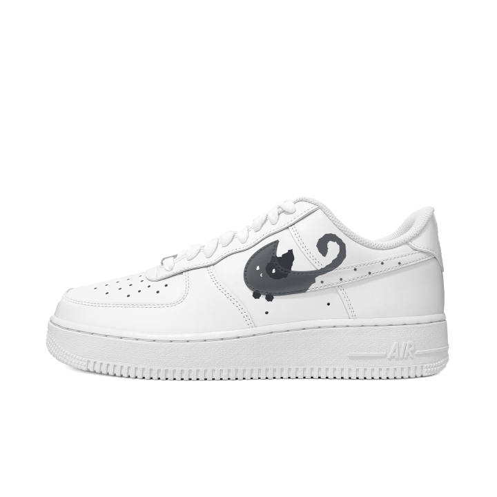 Nike Nike Air Force 1 Skateboard Shoes Unisex Low Top Gray